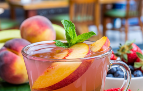 23648262 Refreshing Peachy Tropical Tea