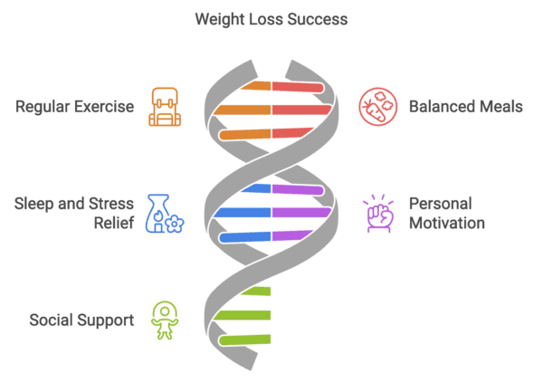 Combining tea with a healthy lifestyle