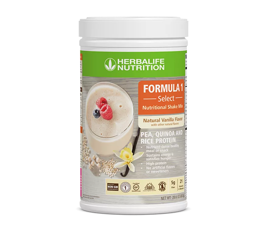 Enter Formula 1 Select Healthy Meal Nutritional Shake Mix - the perfect plant-based meal replacement to help keep you on track.