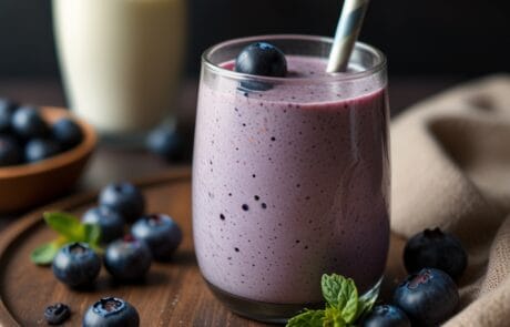 delicious_Vanilla_1 Quick and Easy Herbalife Vanilla Blueberry Protein Shake Recipe