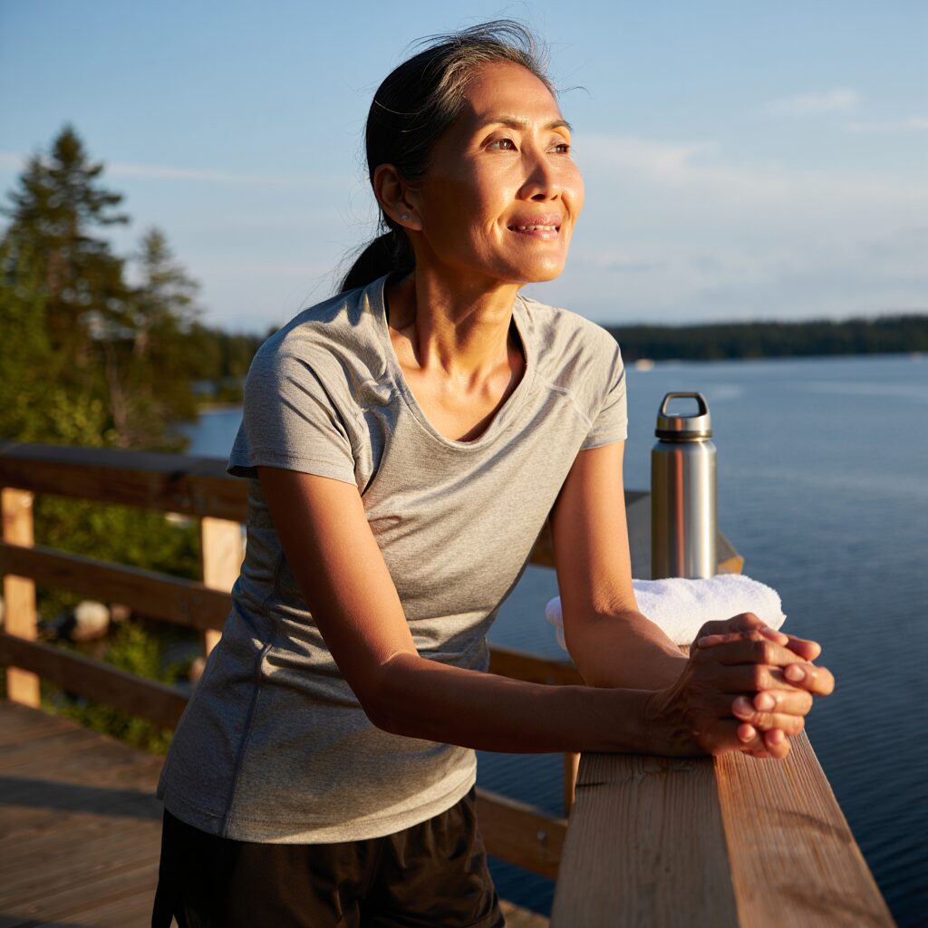 the feeling of well-being after workouts